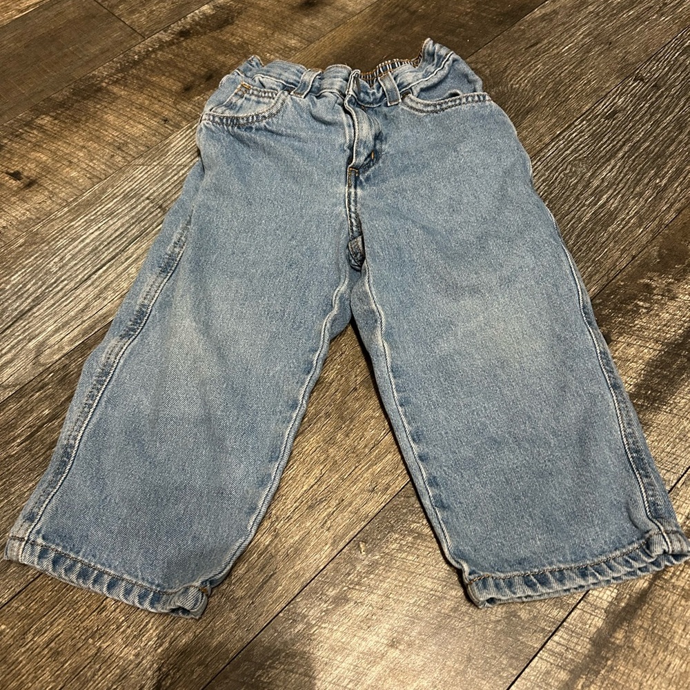 Old Navy Light Blue Elastic Waist Kids Jeans